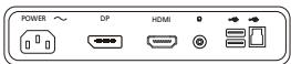 ACER XB271HU - BHeuHHe 3JeMeHTbI ynpaBneHn - 2
