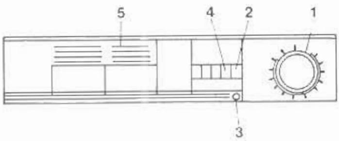 CANDY D 289 RX - Commandes - 1