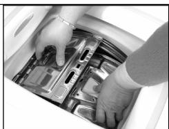 CANDY CTF 6130-47 - Préparation lavage. ouverture/fermeture tambour - 2