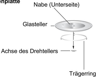 CANDY CMBW02S - Installation der Drehplatte - 1