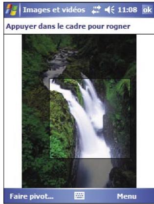 ASUS MYPAL A632 - Pour rogner l'image: - 1