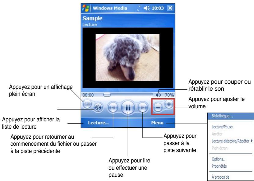 ASUS MYPAL A632 - Windows Media Player pour Pocket PC - 1