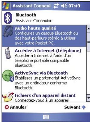 ASUS MYPAL A632 - Pour lancer l'Assistant de connexion Bluetooth: - 1