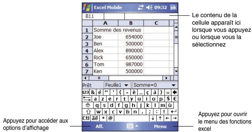 ASUS MYPAL A632 - Excel Mobile - 1