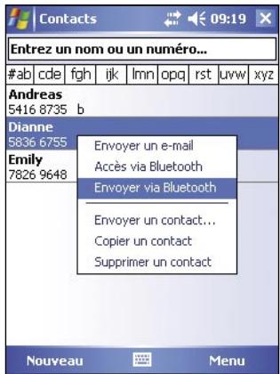 ASUS MYPAL A632 - Pour envoyer des données via Bluetooth: - 1