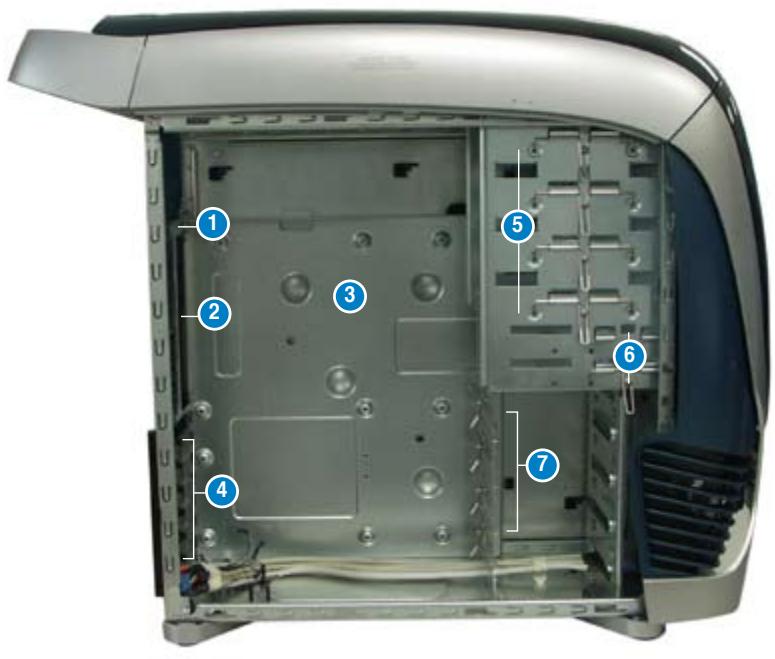 ASUS VENTO 7700 - Caracteristiques internes - 1