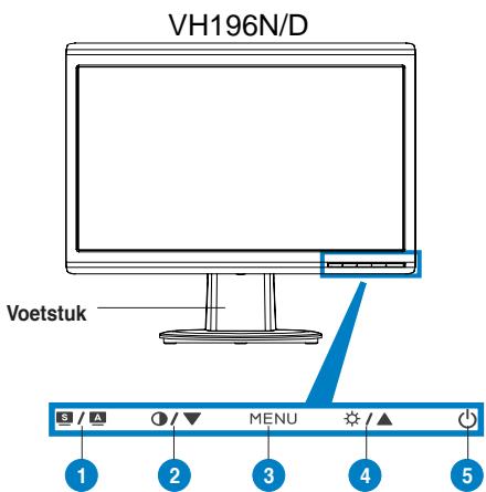 ASUS VH196D - Vooranzicht - 2
