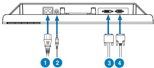 ASUS VH196D - Connecting the cables - 1