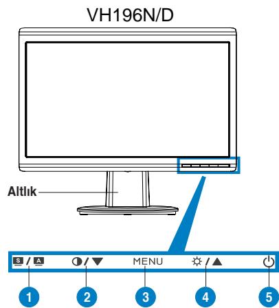 ASUS VH196D - Öndengörünüm - 2