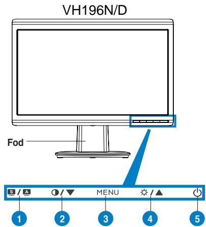 ASUS VH196D - Set forra - 2