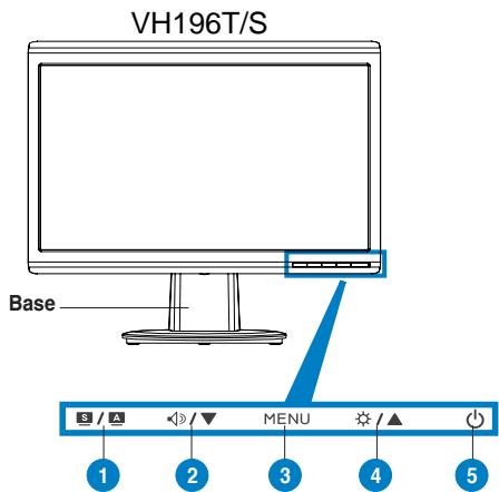 ASUS VH196D - Mnpoovn oyn - 1