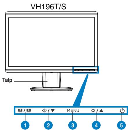 ASUS VH196D - Elulso nezet - 1