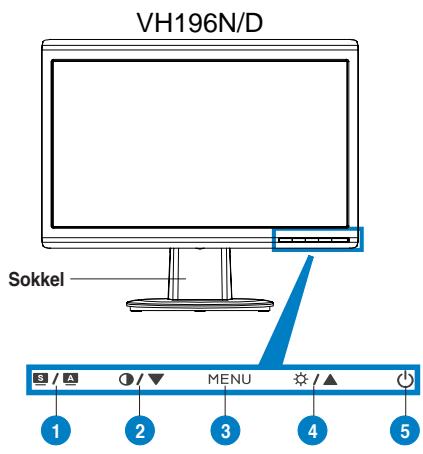 ASUS VH196D - Forfra - 2