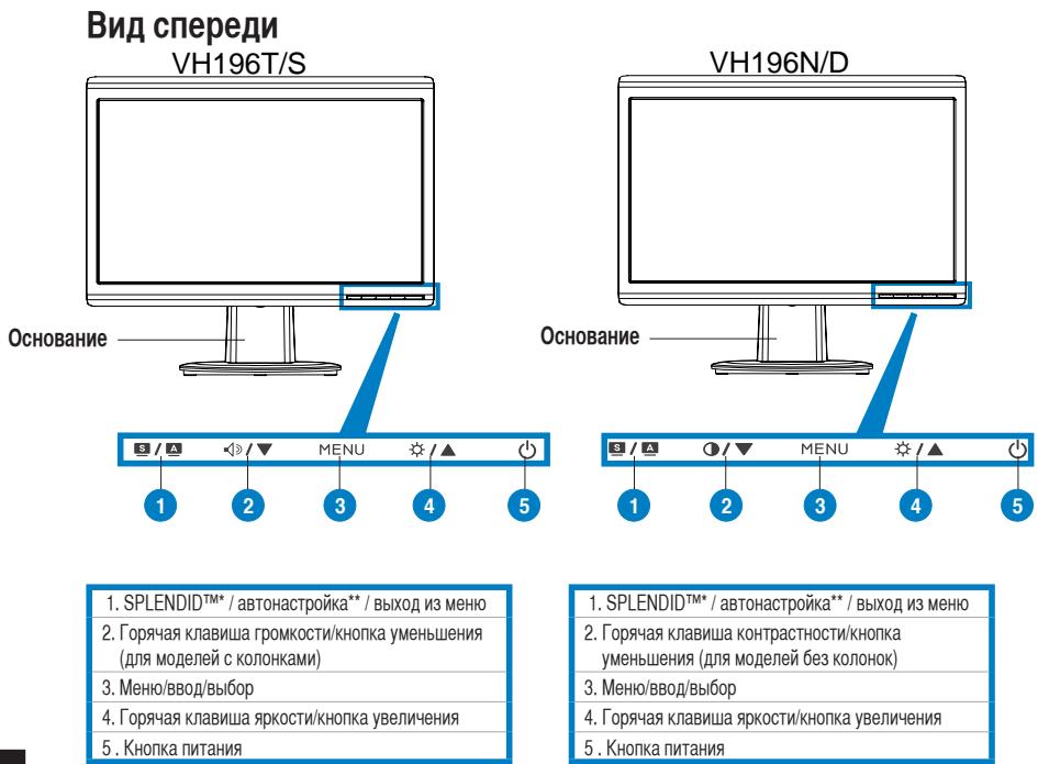 ASUS VH196D - I3yuYeHHe MoHITopa - 1
