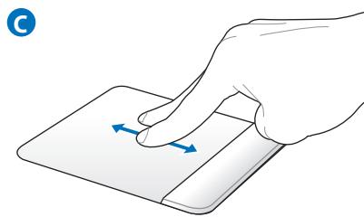 ASUS K52F - Utiliser le Touchpad - 5