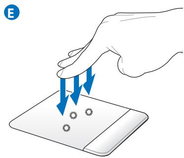 ASUS K52F - Utiliser le Touchpad - 8