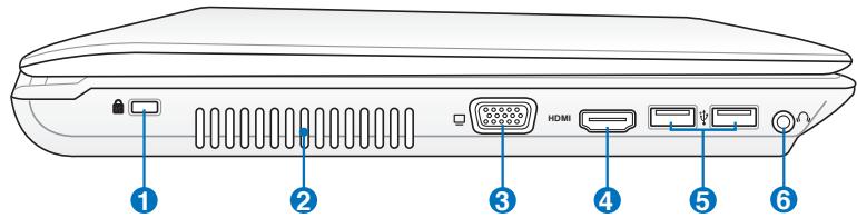 ASUS K52F - Côté gauche - 1