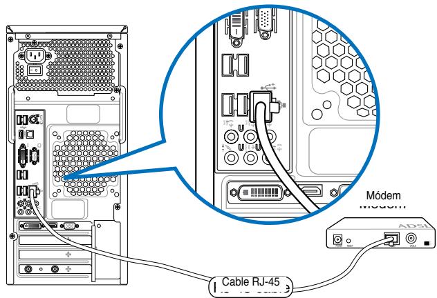 ASUS CM1831 - Conexión a工程技术 de un modem DSL/por cable - 2