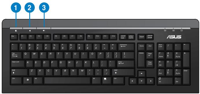 ASUS CM1831 - Clavier filaire ASUS KB34211 - 1