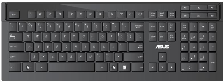 ASUS CM1831 - Teclado ASUS PRIMAX/KB2621 - 1