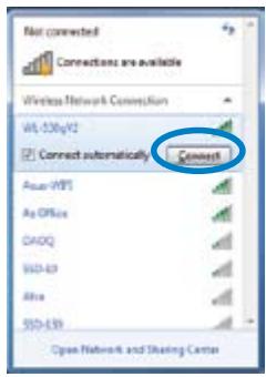 ASUS CM1831 - Een verbinding makes met een draadloos network: - 2