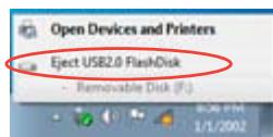 ASUS CM1831 - To remove a USB storage device: - 1