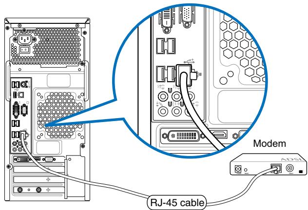 ASUS CM1831 - Über DSL-/Kabelmodem verbinden - 2