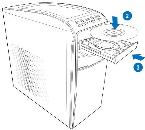 ASUS CM1831 - Using the optical drive - 2