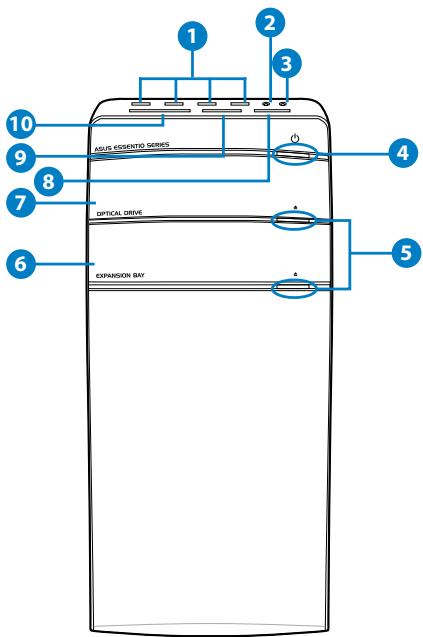 ASUS CM1831 - Front panel - 1