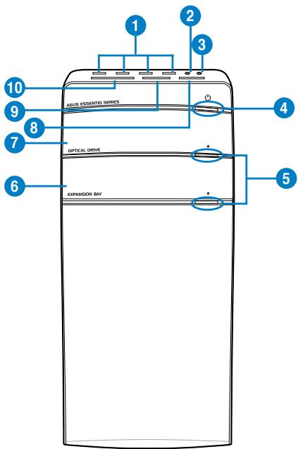 ASUS CM1831 - Voorpaneel - 1