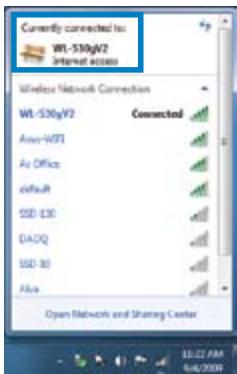 ASUS CM1831 - Een verbinding makes met een draadloos network: - 5