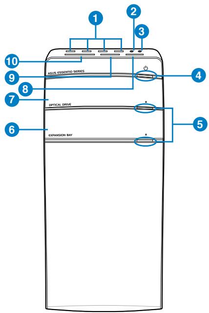 ASUS CM1831 - Panneau avant - 1