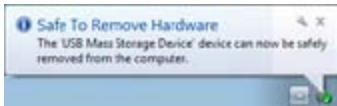 ASUS CM1831 - To remove a USB storage device: - 2