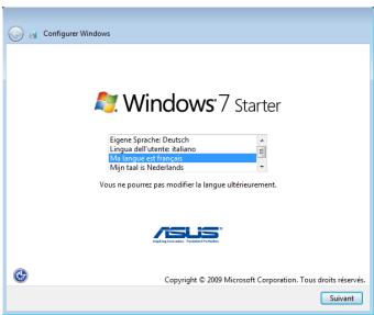 ASUS EEE PC 1015CX - Assistant de première utilisation - 1