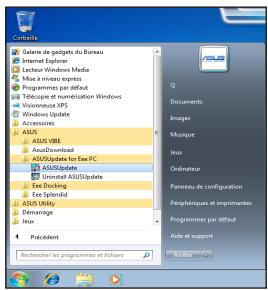 ASUS EEE PC 1015CX - Mise à jour du BIOS sur Internet - 1