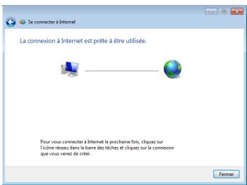 ASUS EEE PC 1015CX - Cliquez sur Fermer pour terminer la configuration. - 1