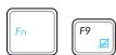 ASUS EEE PC 1225C - Touches de fonctions spéciales - 6