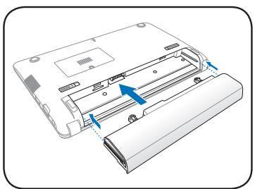 ASUS EEE PC R011CX - Installes la batterie - 1