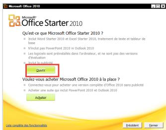 ASUS EEE PC R011CX - Microsoft® Office Starter 2010 - 2