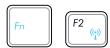 ASUS EEE PC R011CX - Touches de fonctions spéciales - 2