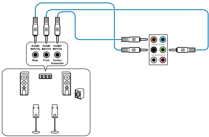 ASUS MAXIMUS IV GENE-Z GEN3 - Connexions audio - 4