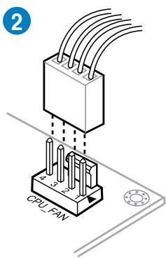 ASUS MAXIMUS IV GENE-Z GEN3 - Pour installer le ventilateur/dissipateur de CPU - 2