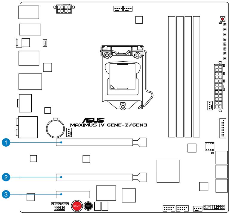 ASUS MAXIMUS IV GENE-Z GEN3 - Slots d'extension - 2