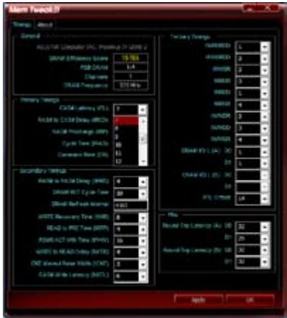 ASUS MAXIMUS IV GENE-Z GEN3 - Pour lancer MemTweaklt : - 3