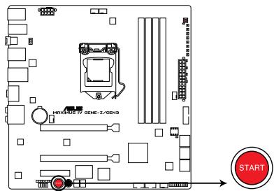 ASUS MAXIMUS IV GENE-Z GEN3 - Bouton de mise sous tension - 1