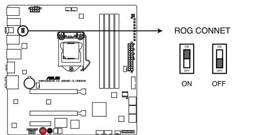 ASUS MAXIMUS IV GENE-Z GEN3 - Interrupteur ROG Connect - 1