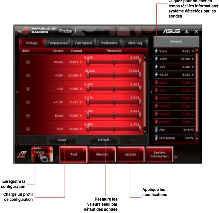 ASUS MAXIMUS IV GENE-Z GEN3 - Configurer Probe II - 1
