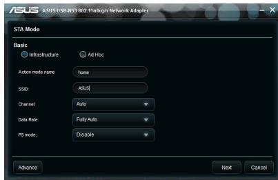 ASUS USB-N53 - Config - Basic (Configuration - General) - 1