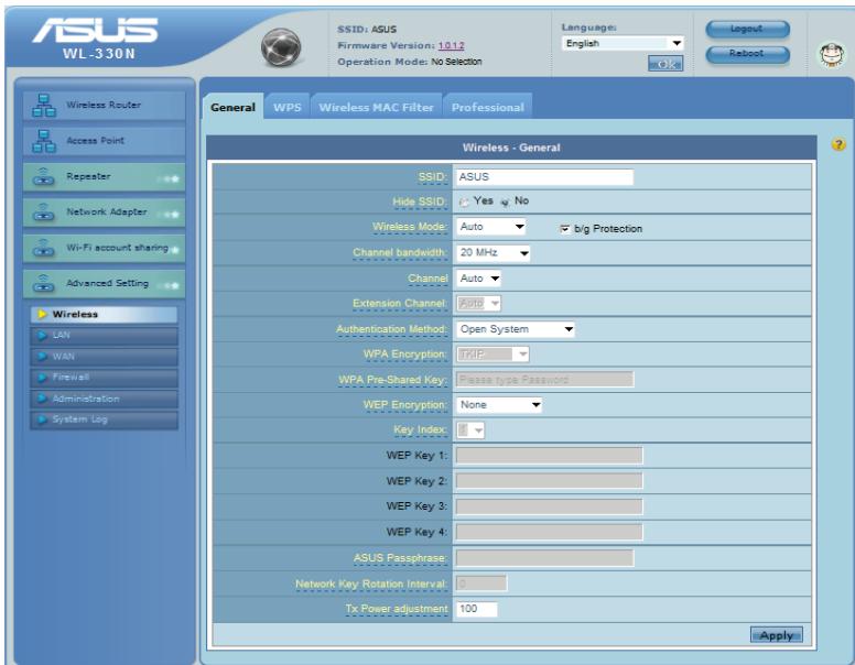 ASUS WL-330N - Général - 1