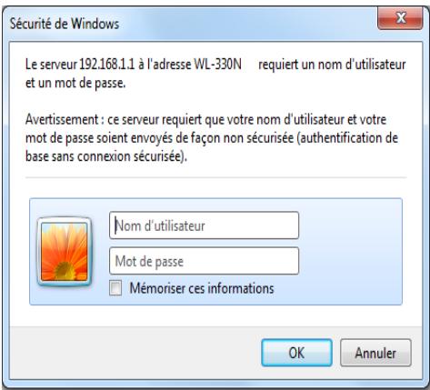 ASUS WL-330N - Lancer le gestionnaire de configuration Web - 1